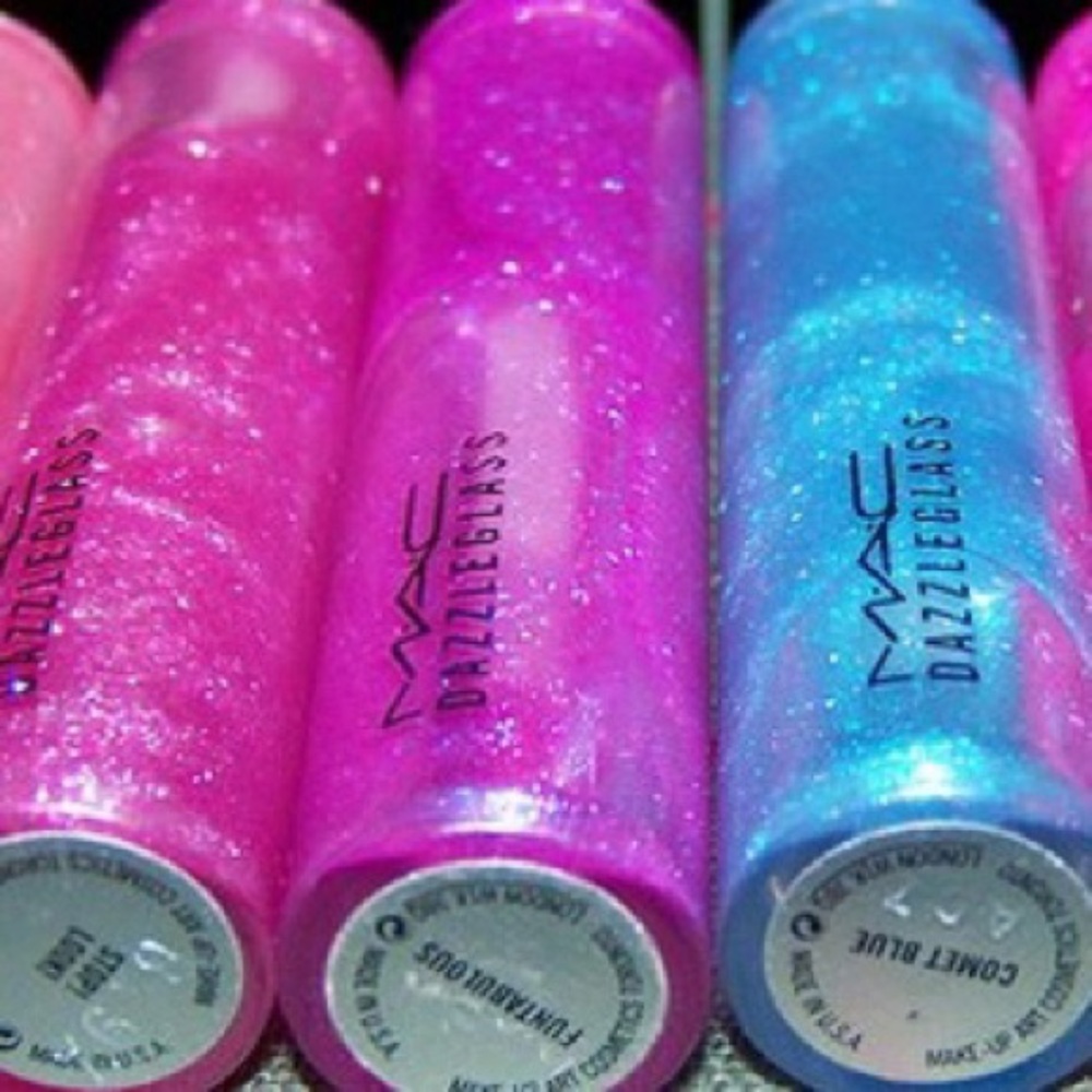 VHTF: Mac ★ Crystalline Dazzleglass Gloss Lippy ★ Comet Blue ★ Sheer High Shine - Picture 9 of 16